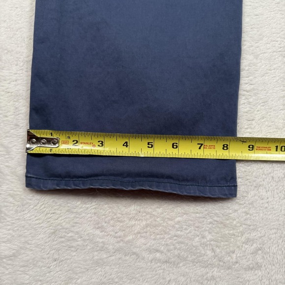 Peter Millar Pants Mens 40 Navy Blue Five Pocket Chino Golf Casual Flat Front - Picture 15 of 16